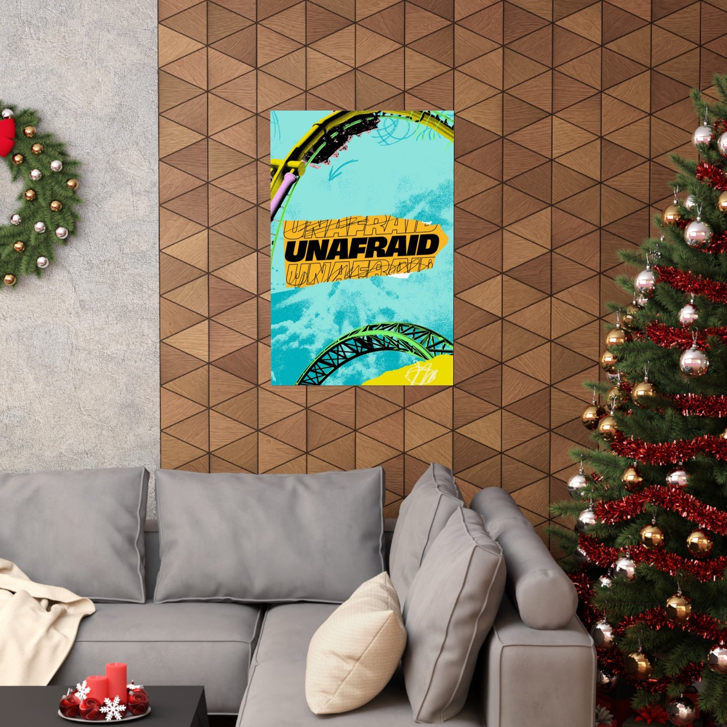 Poster | V8 | Unafraid Series Graphic | Vertical