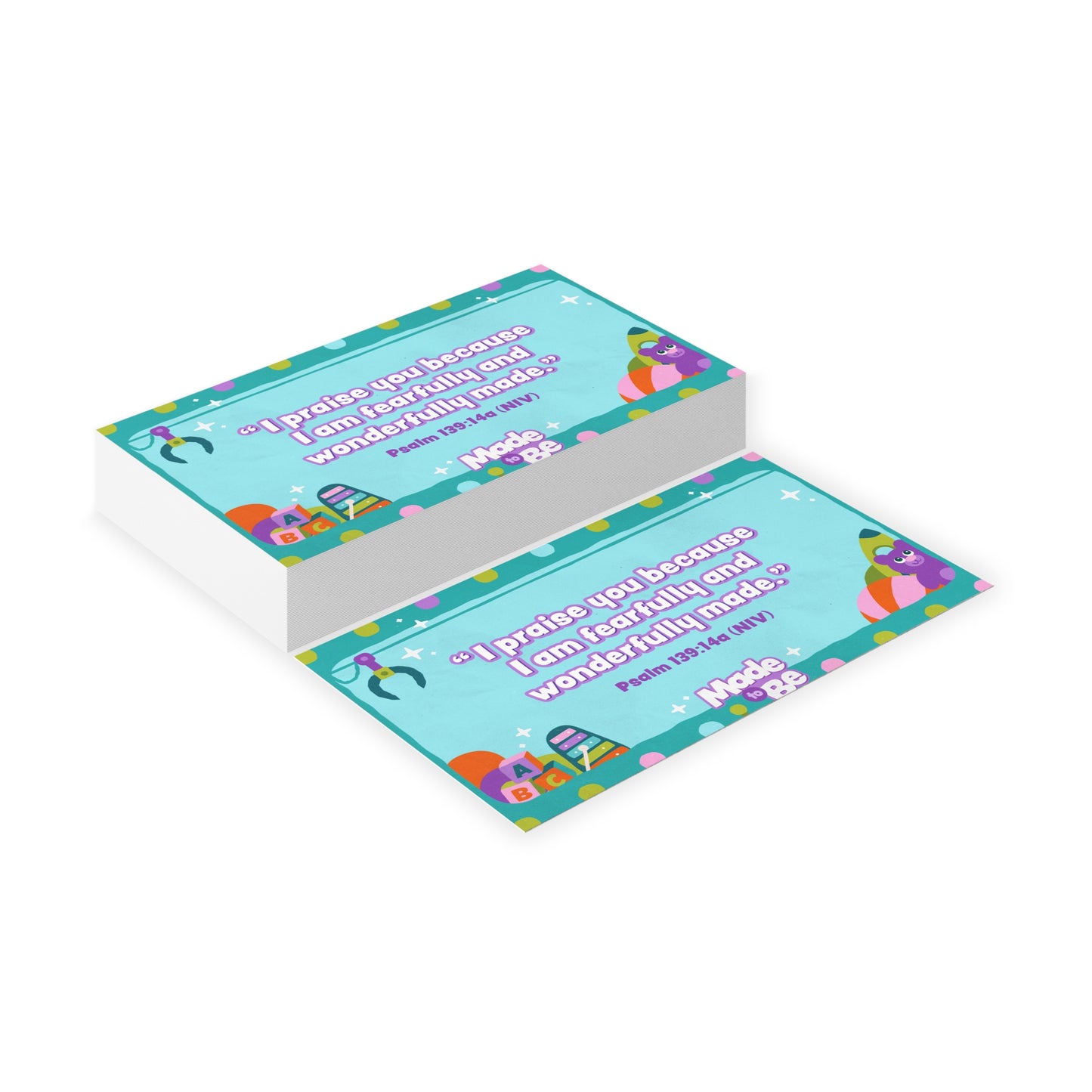 Memory Verse Cards | Made to Be Preschool