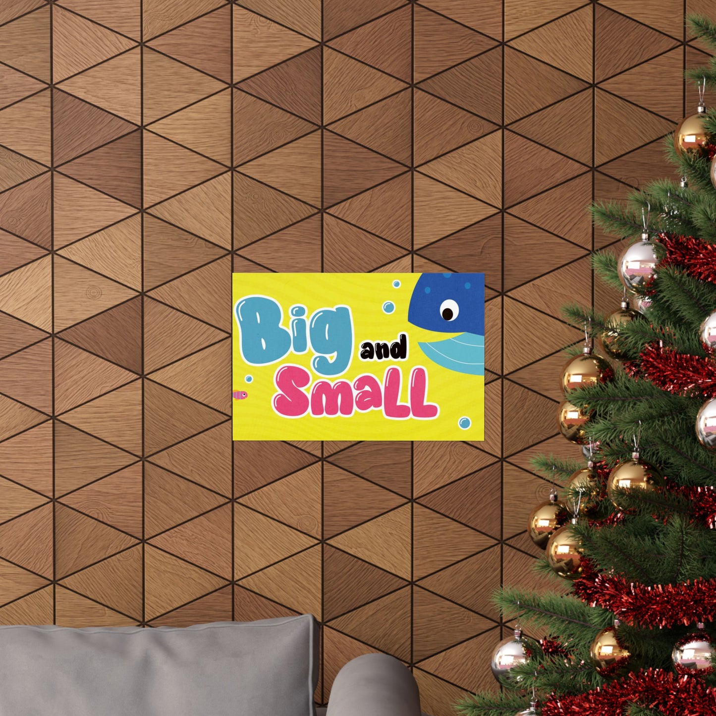Poster I V5 I Big And Small Preschool Series Graphic I Horizontal