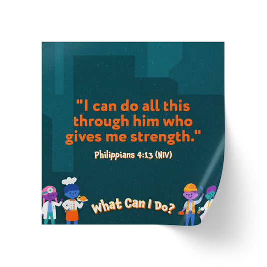 Memory Verse Sticker Roll | V7 | What Can I Do Preschool