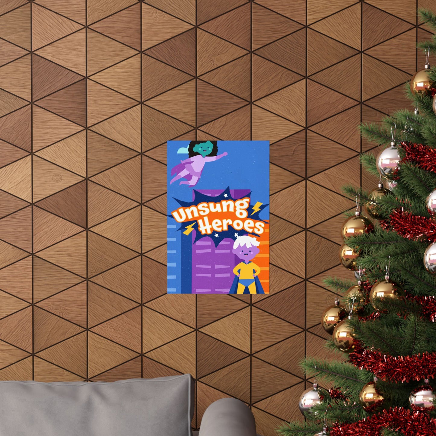 Poster | V8 | Unsung Heroes Preschool Series Graphic | Vertical