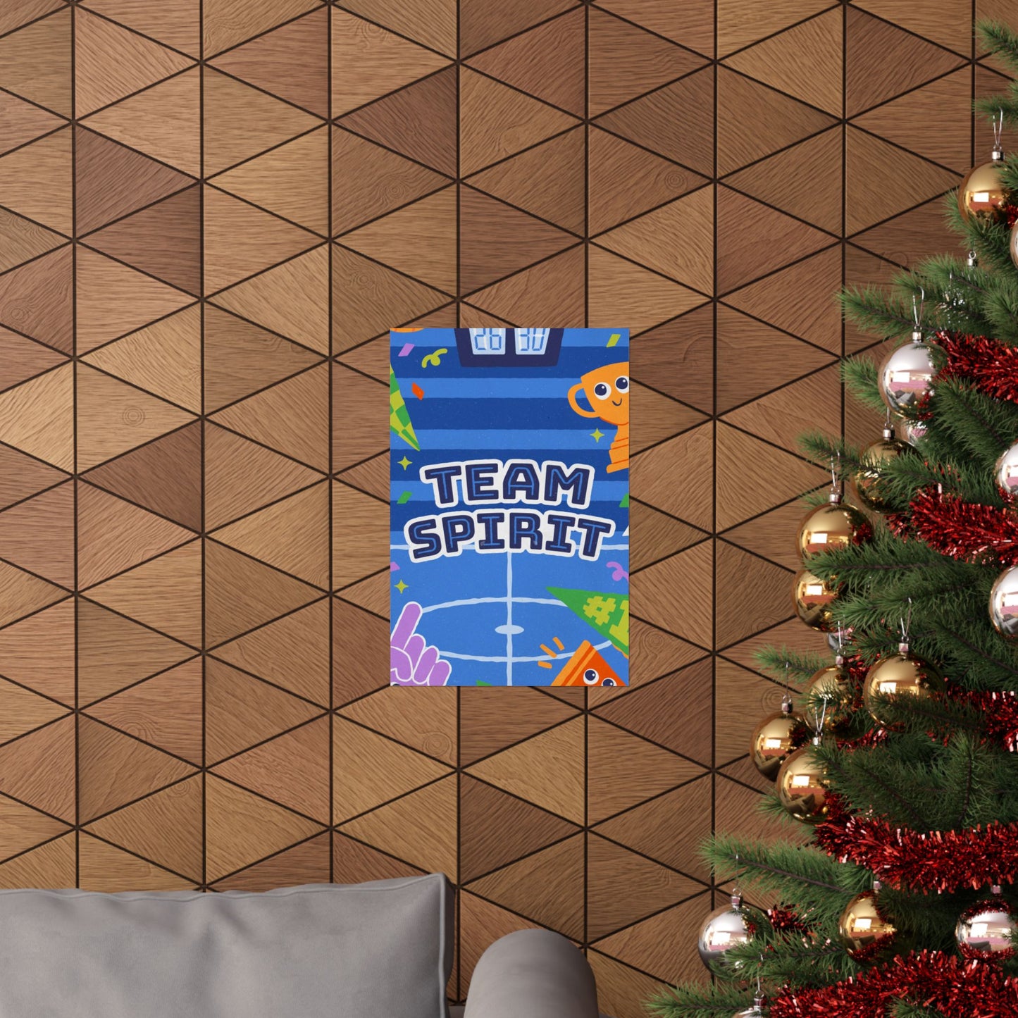 Poster | Team Spirit Preschool Series Graphic | Vertical