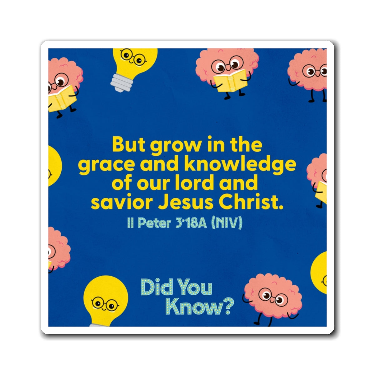 Memory Verse Magnet | V5 | Did You Know? Preschool