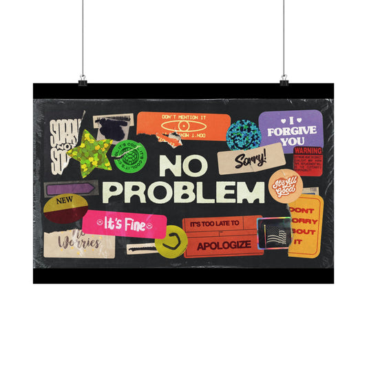 Poster I V6 I No Problem Series Graphic I Horizontal