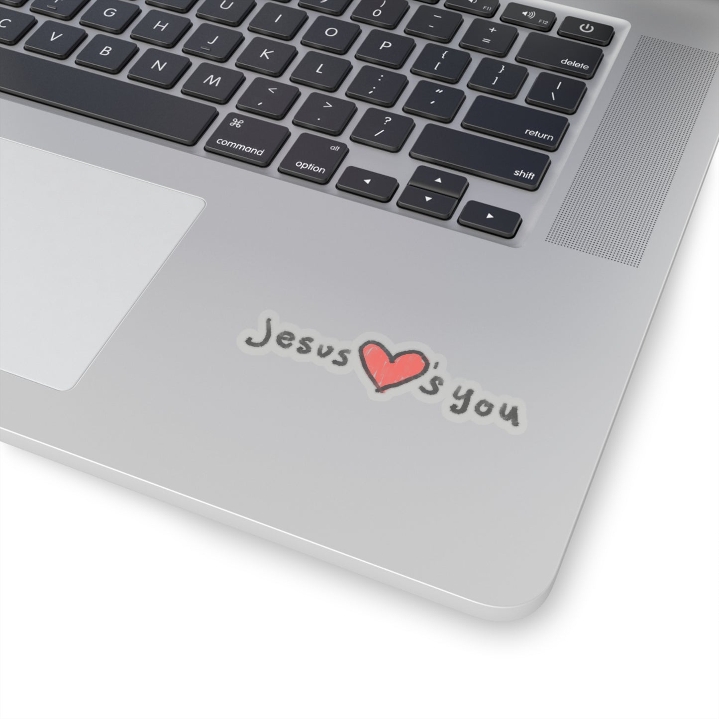 Jesus Loves You Horizontal Sticker