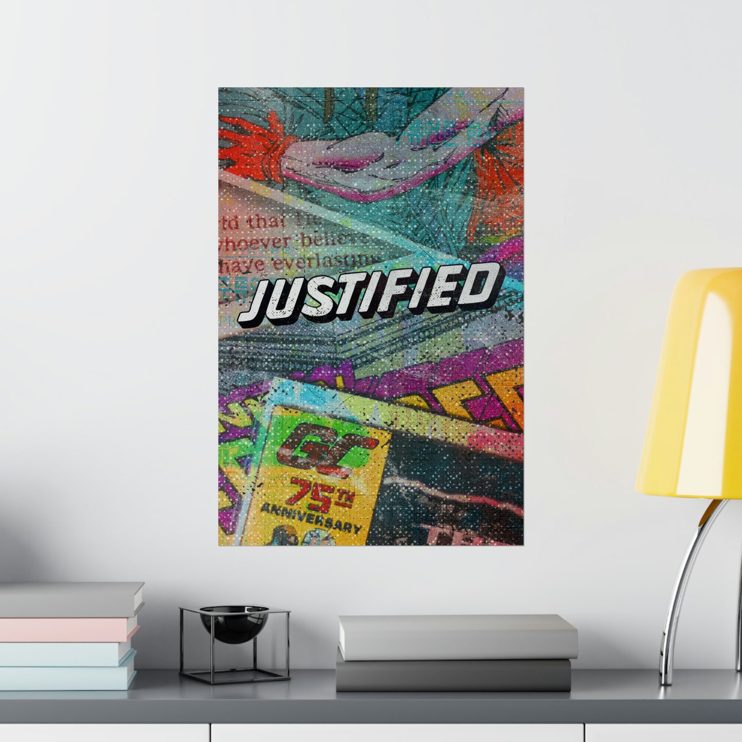 Poster | V7 | Justified Series Graphic | Vertical