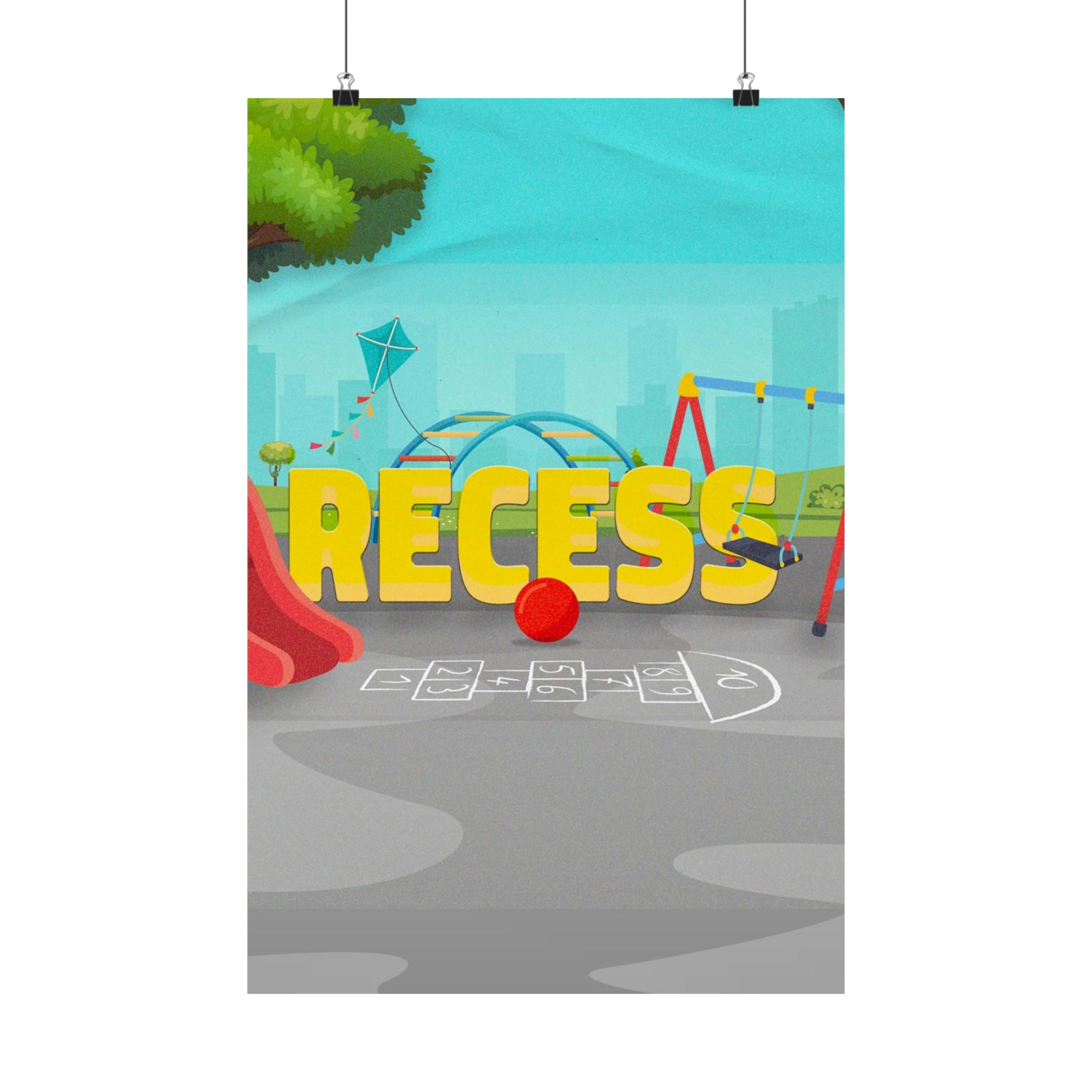 Poster | V7 | Recess Series Graphic | Vertical – Grow Print Shop
