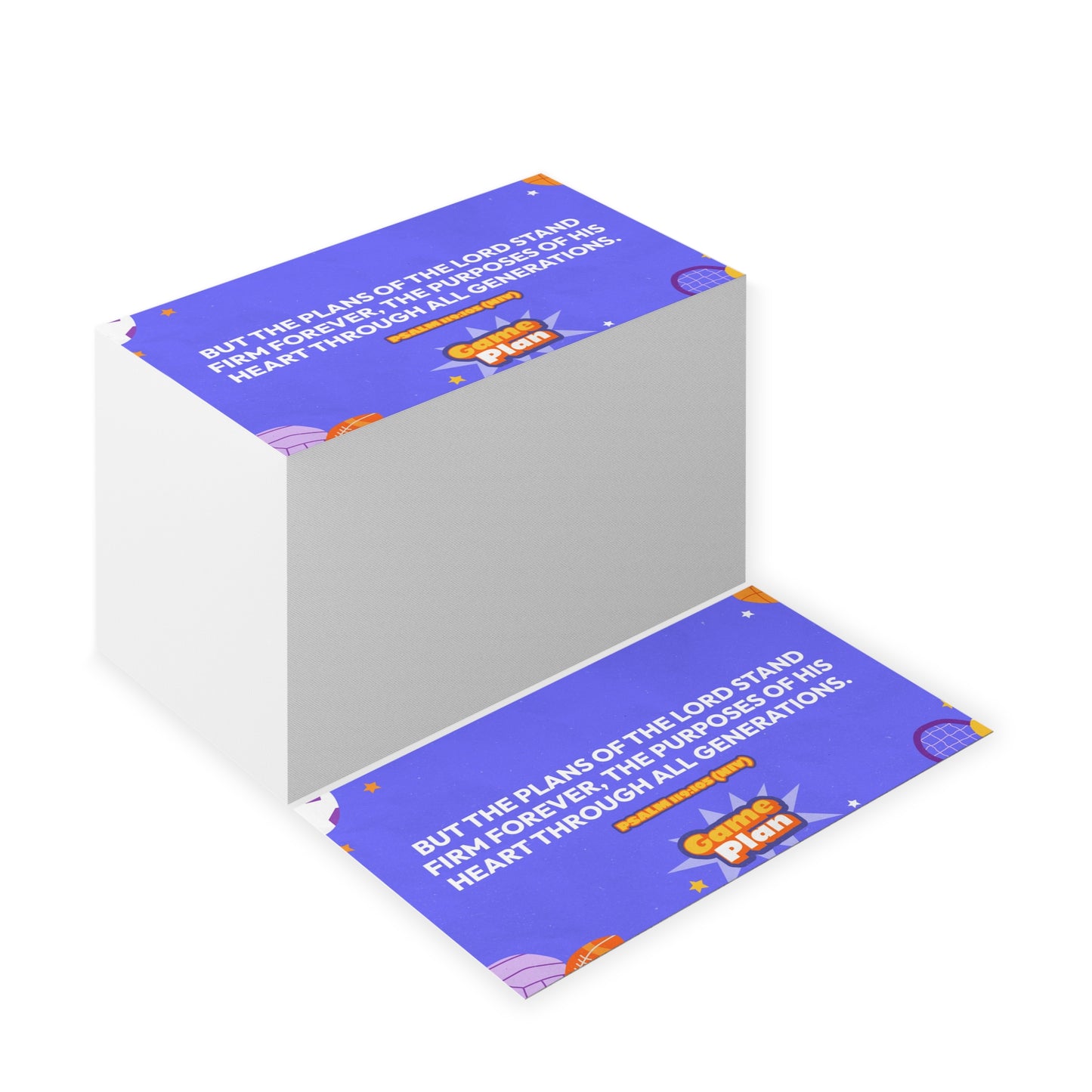 Memory Verse Cards | V8 | Game Plan Preschool