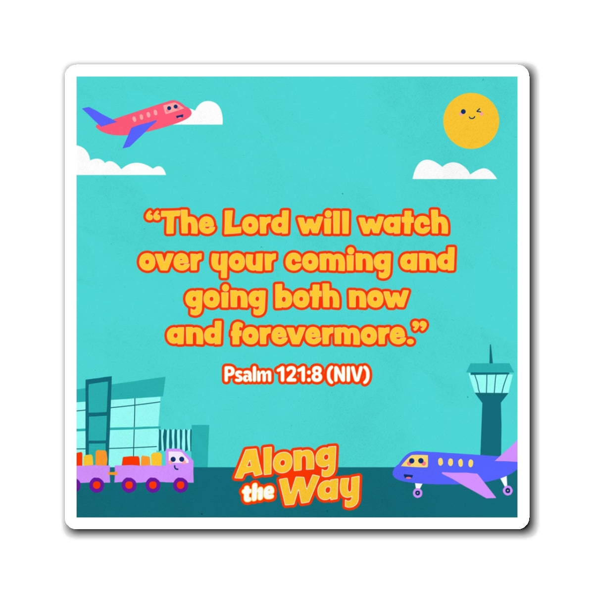 Memory Verse Magnet | V8 | Along the Way Preschool