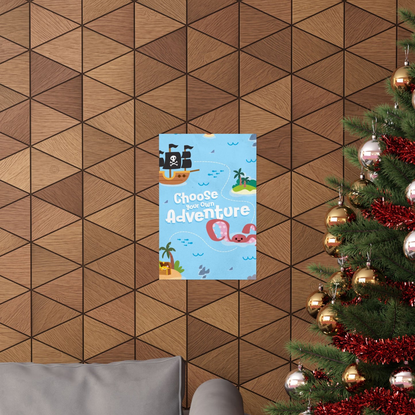 Poster I V5 I Choose Your Own Adventure Preschool Series Graphic I Vertical