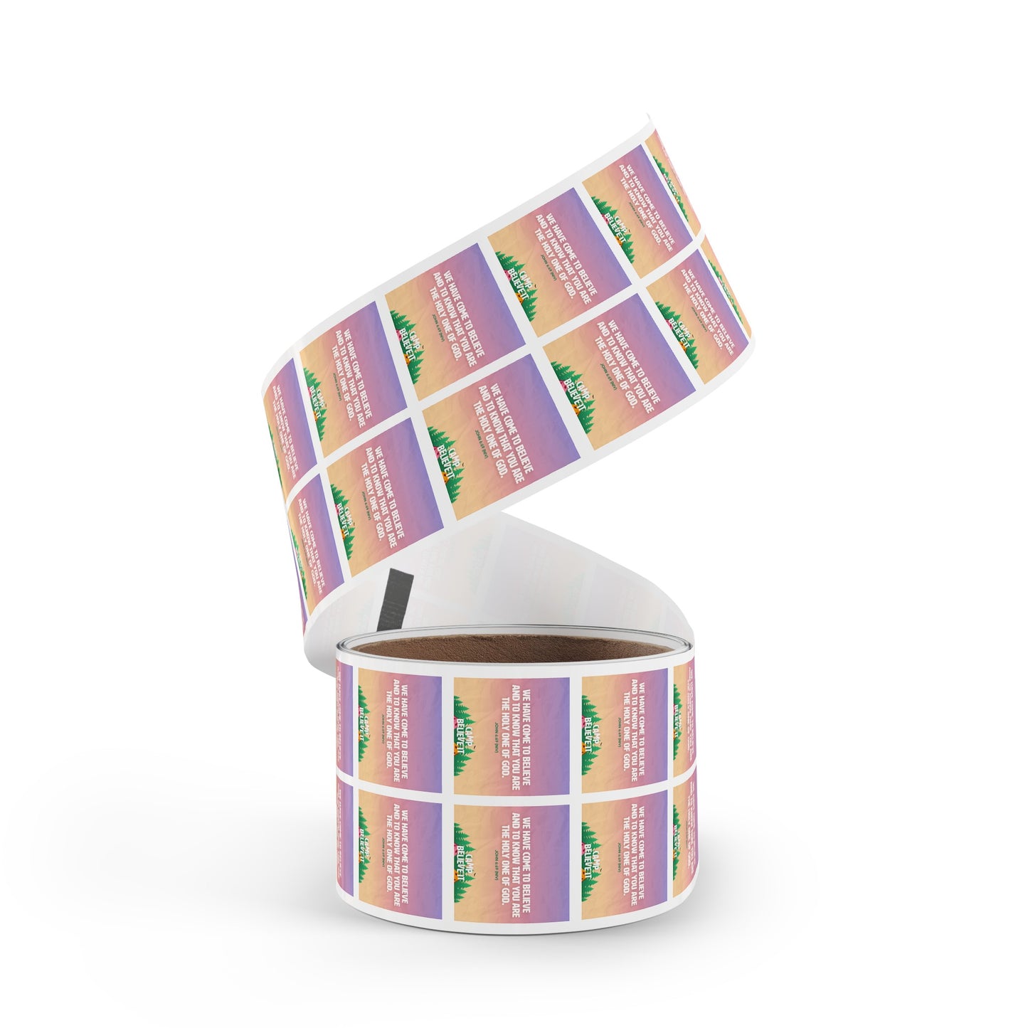 Memory Verse Sticker Roll | V8 | Camp Believe It