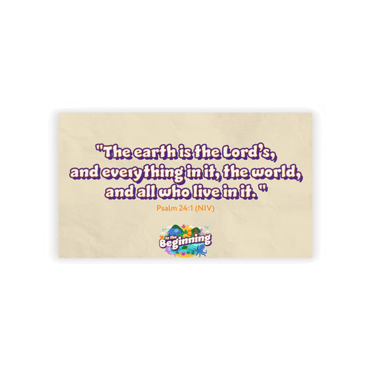 Memory Verse Cards | V9 | In The Beginning Preschool