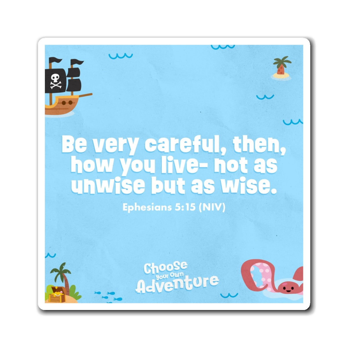 Memory Verse Magnet | V5 | Choose Your Own Adventure Preschool