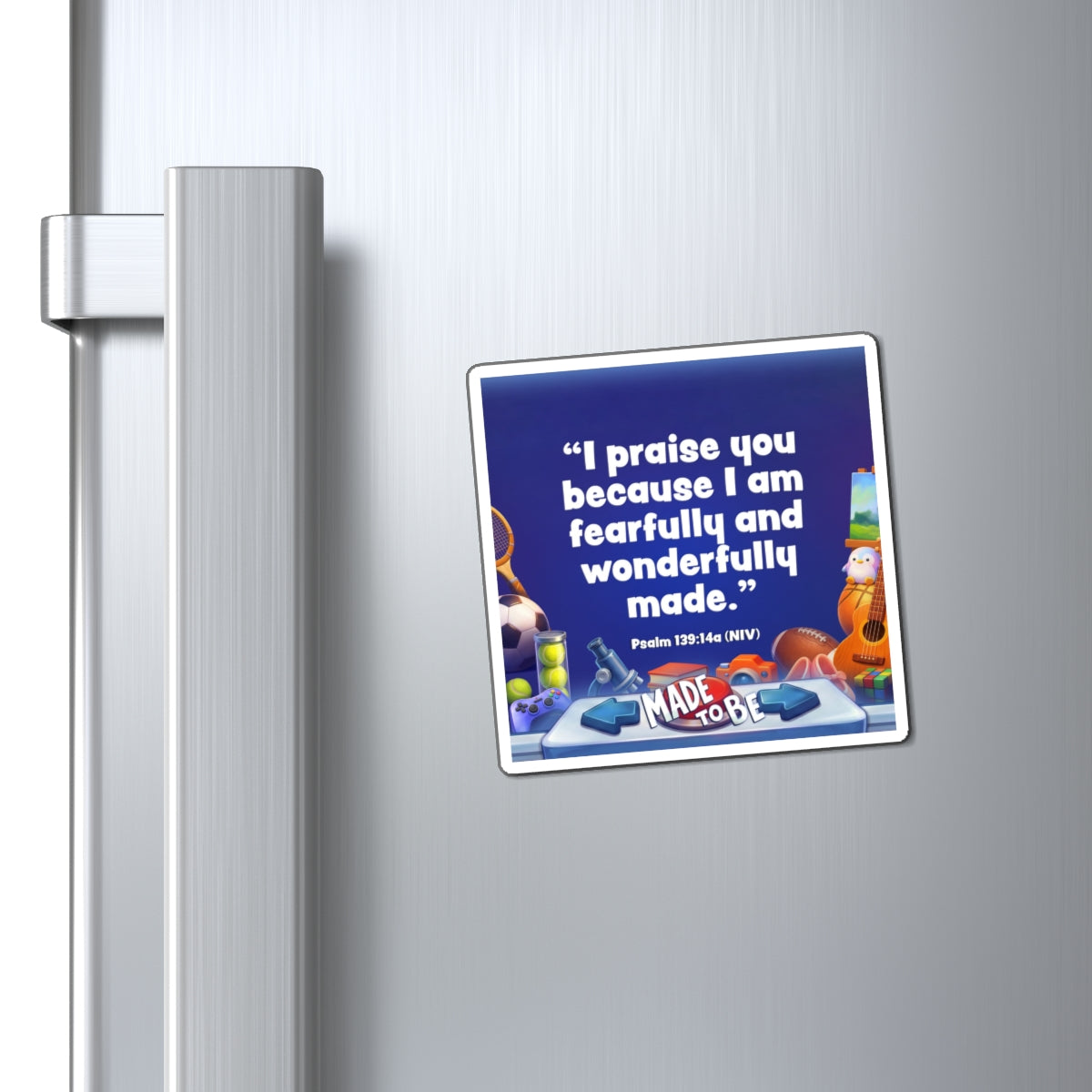 Memory Verse Magnet | Made to Be Elementary