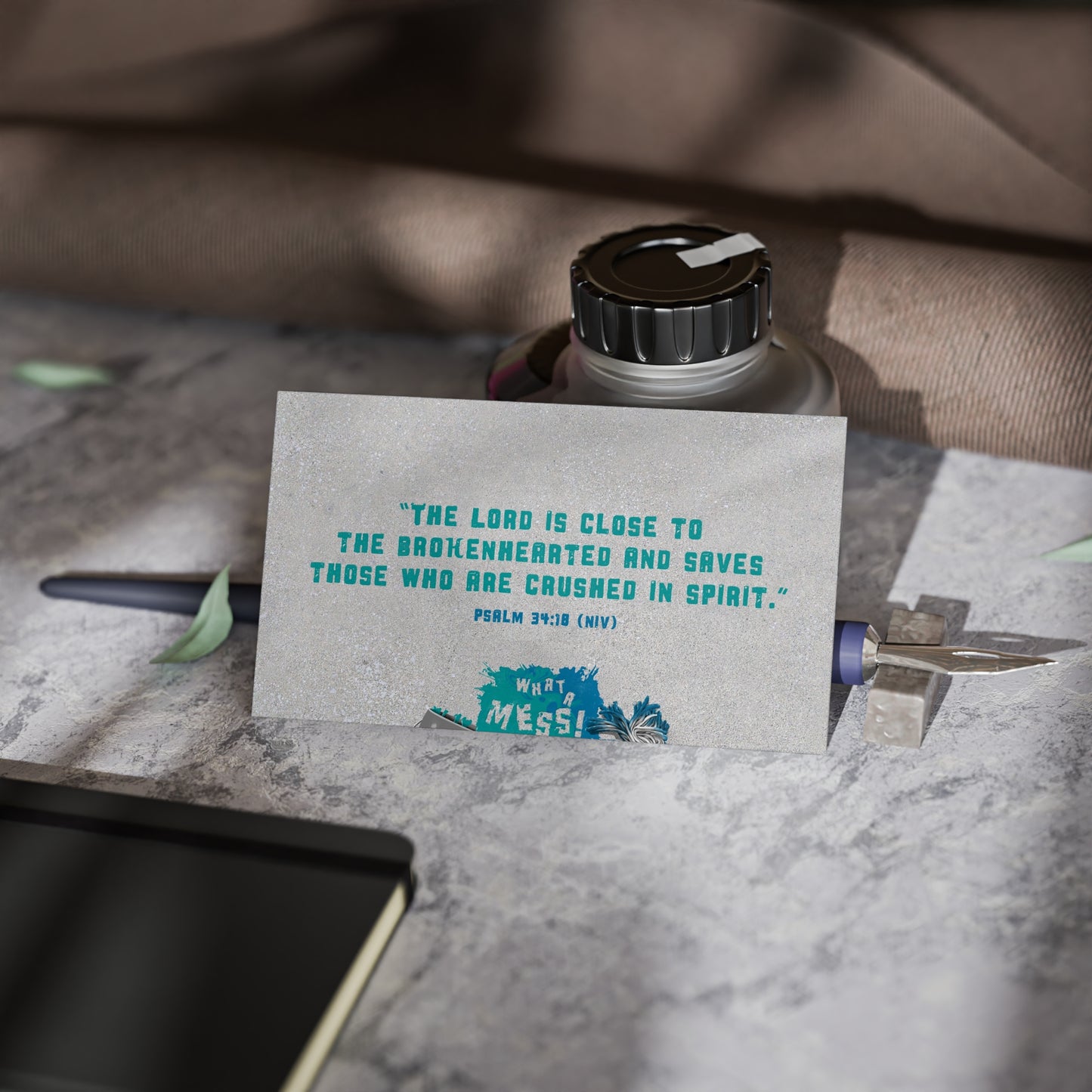 Memory Verse Cards | What A Mess Elementary