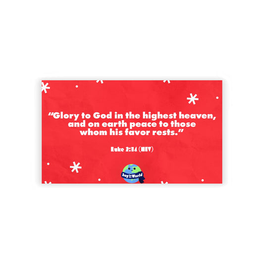 Memory Verse Cards | V5 | Joy To The World Preschool