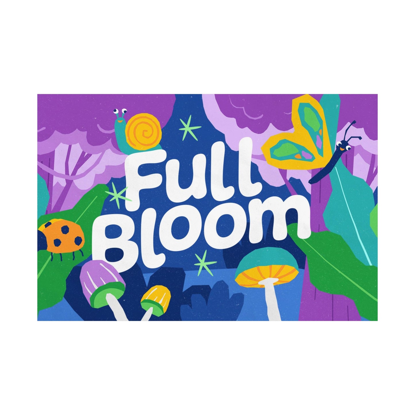 Poster | V8 | Full Bloom Preschool Series Graphic | Horizontal