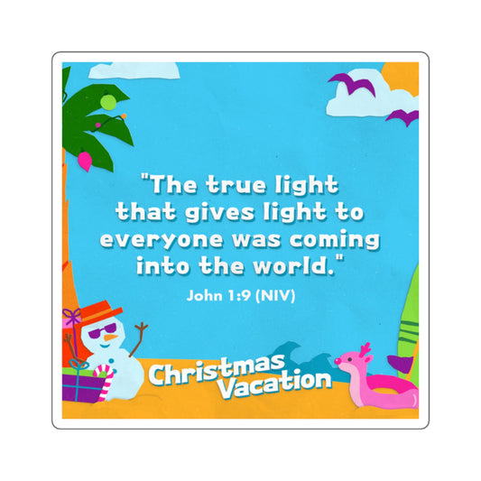 Memory Verse Sticker | V7 | Christmas Vacation Preschool