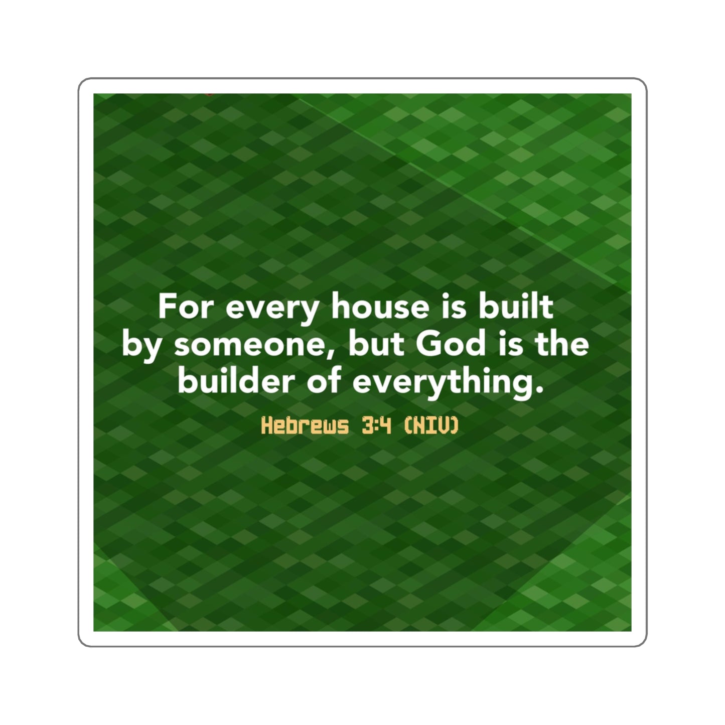 Memory Verse Sticker | V6 | Make It Or Break It Preschool