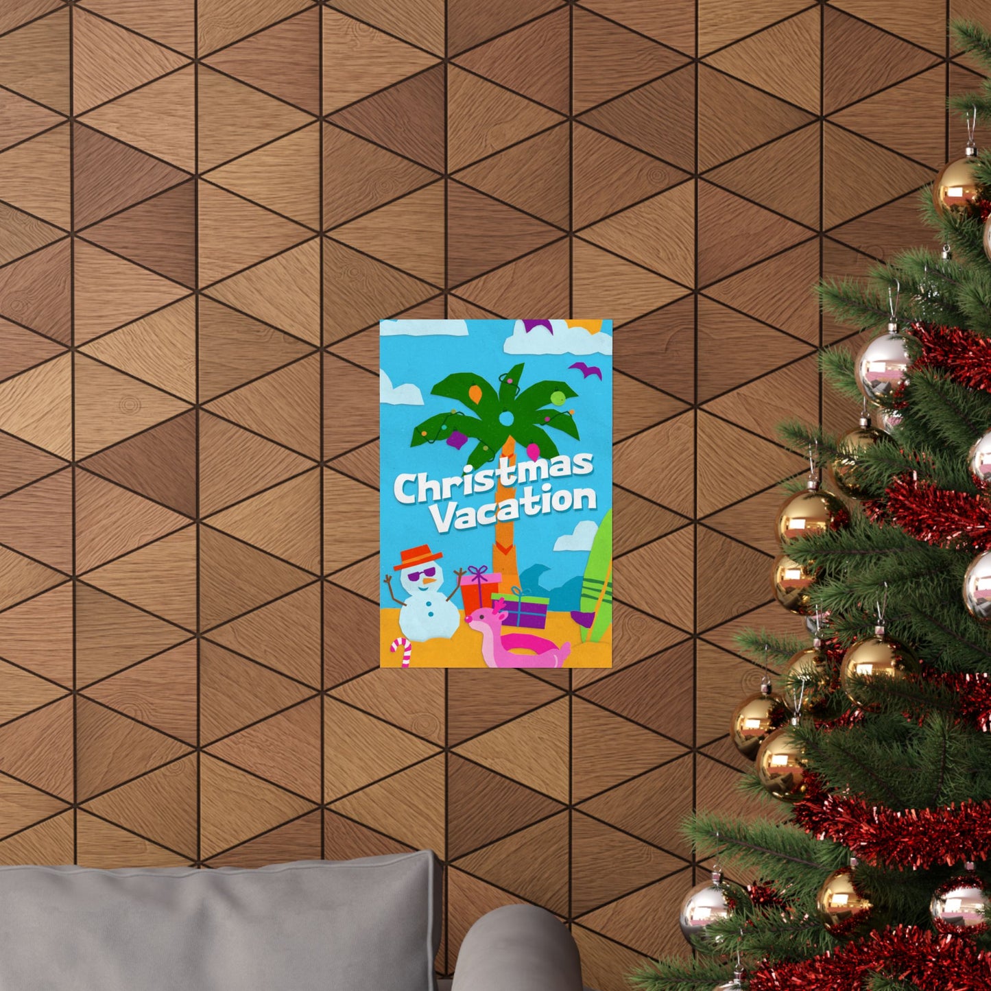Poster | V7 | Christmas Vacation Preschool Series Graphic | Vertical