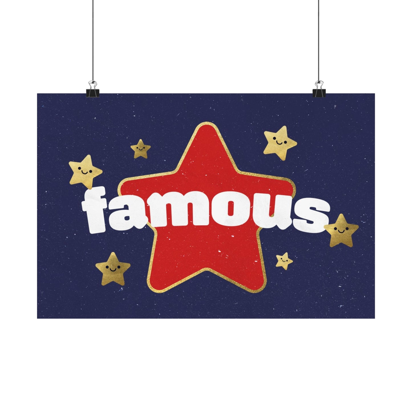 Poster I V5 I Famous Preschool Series Graphic I Horizontal