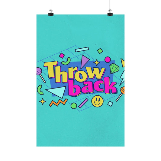 Poster | V7 | Throwback Preschool Series Graphic | Vertical