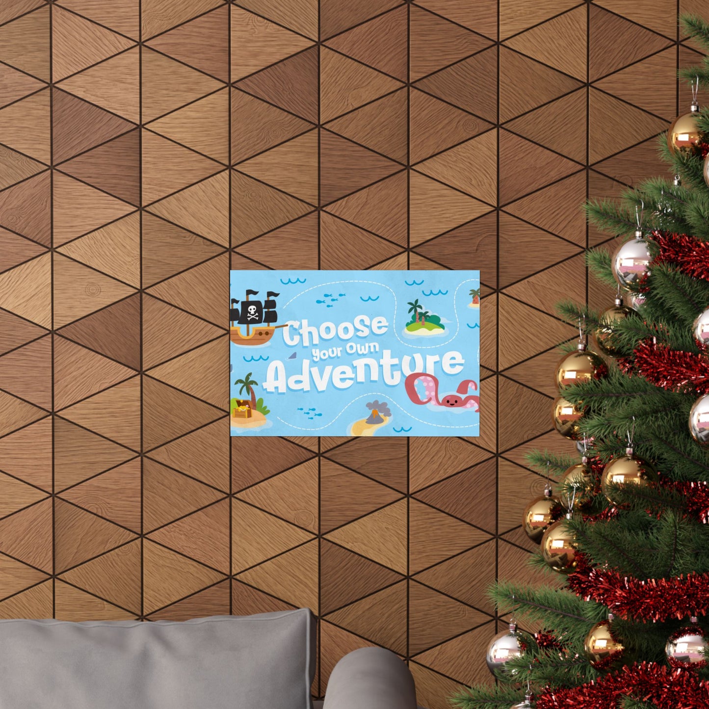Poster I V5 I Choose Your Own Adventure Preschool Series Graphic I Horizontal