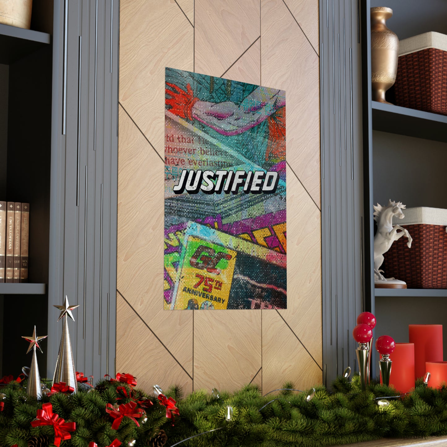 Poster | V7 | Justified Series Graphic | Vertical