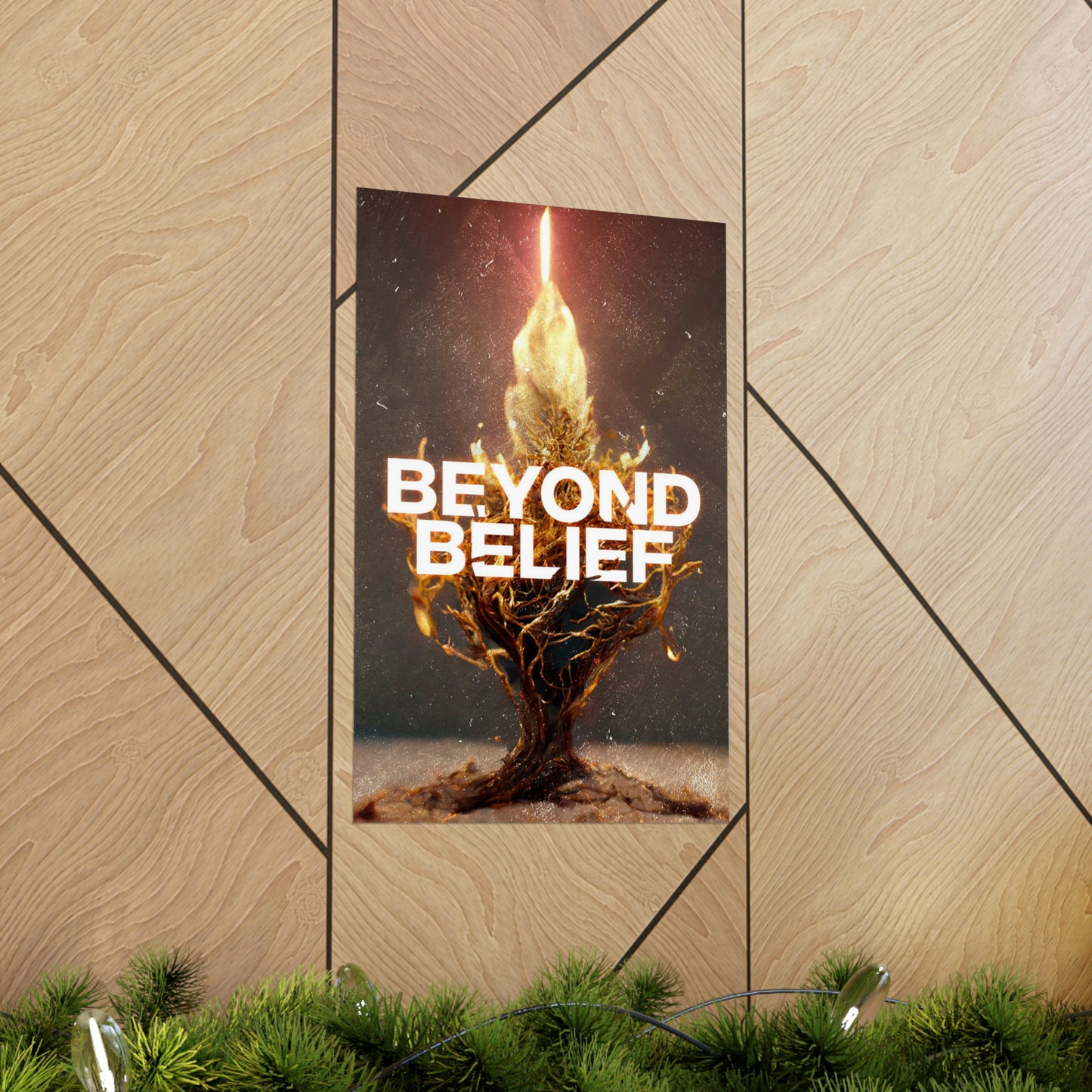 Poster | V7 | Beyond Belief Series Graphic | Vertical