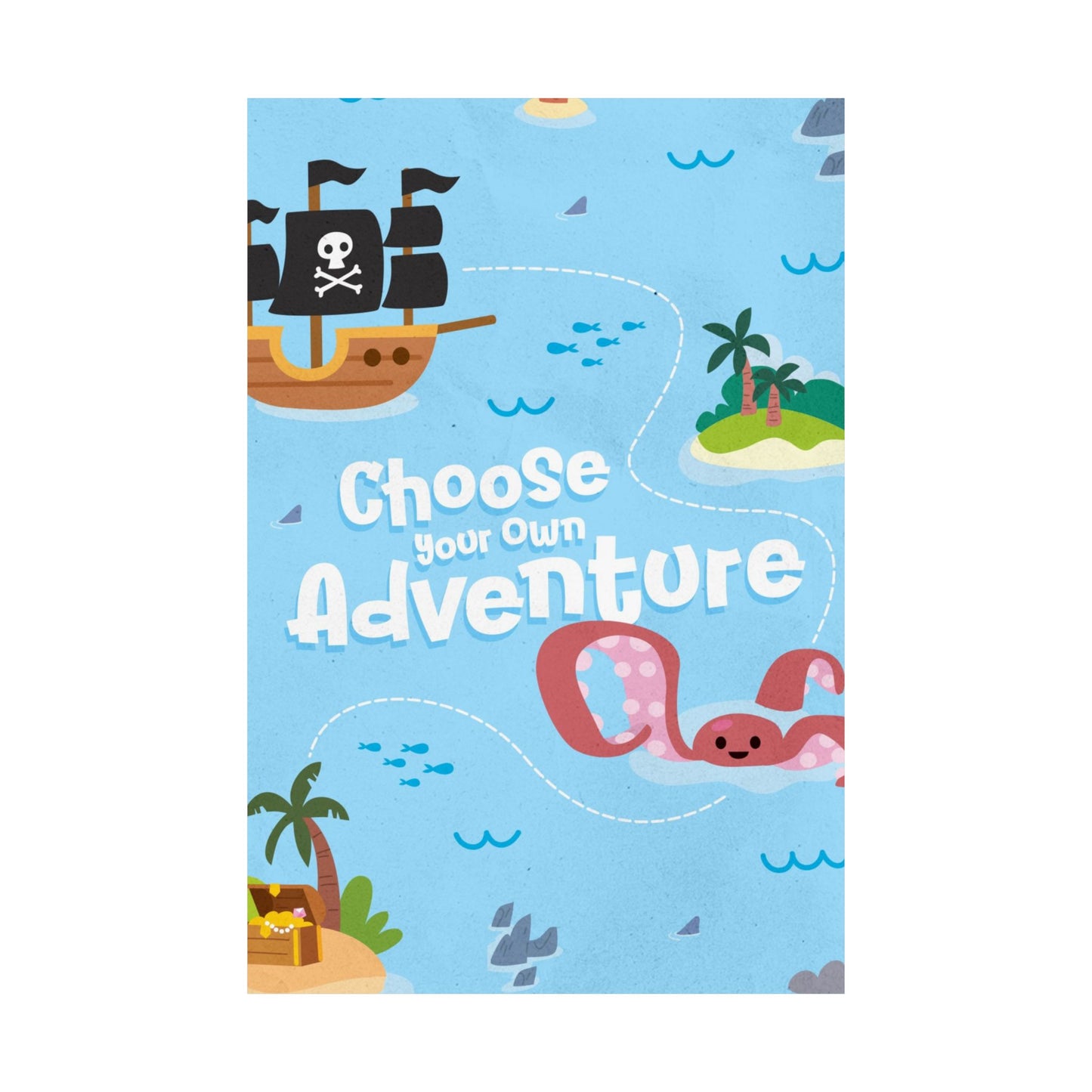 Poster I V5 I Choose Your Own Adventure Preschool Series Graphic I Vertical