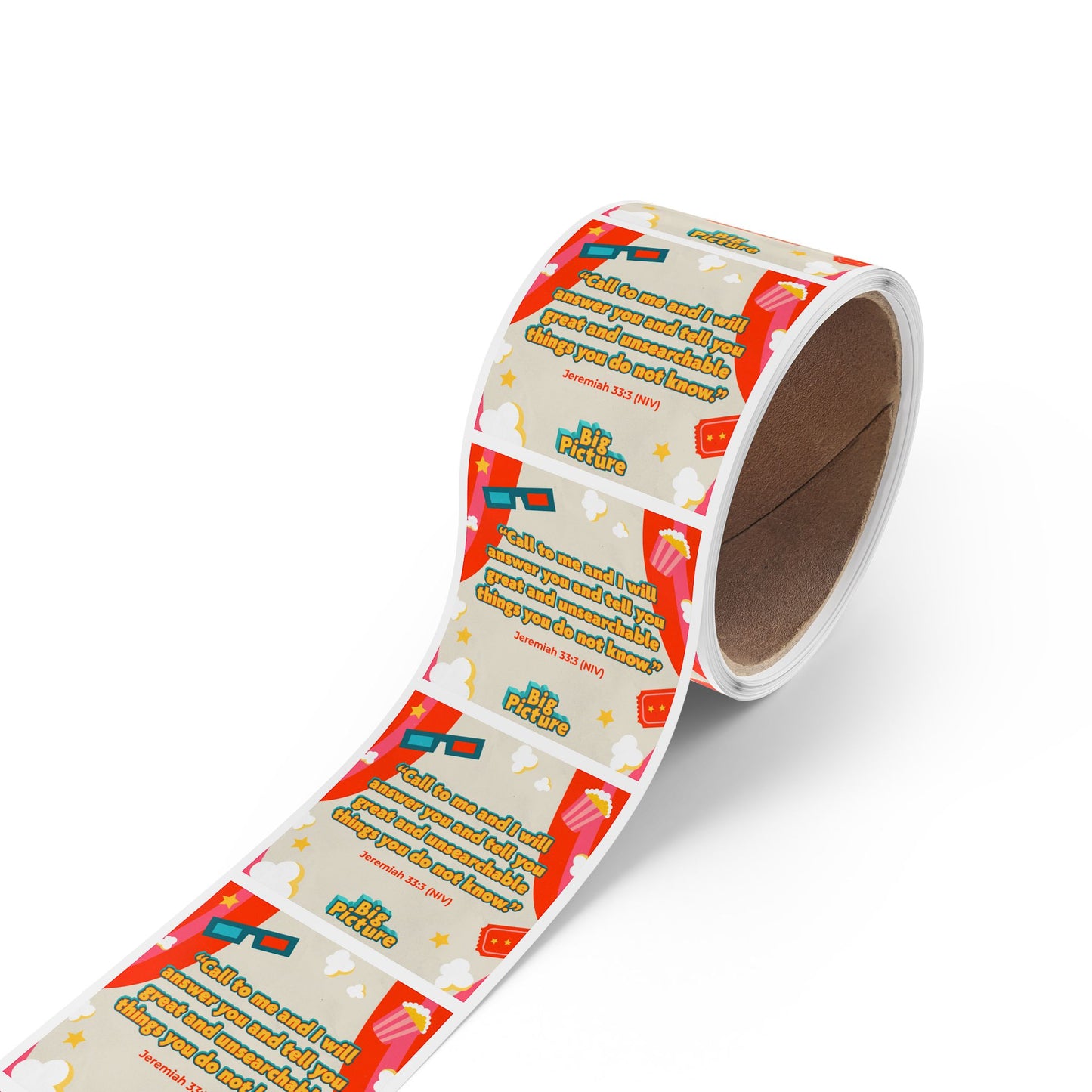 Memory Verse Sticker Roll | V8 | Big Picture Preschool