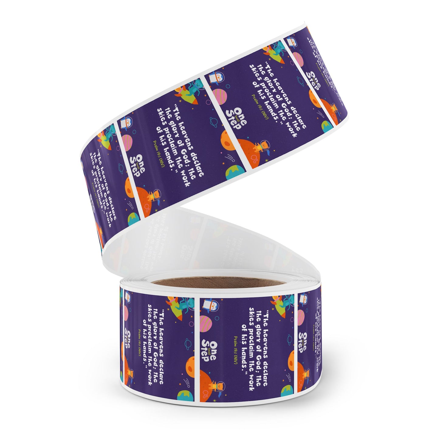Memory Verse Sticker Roll | V7 | One Small Step Preschool
