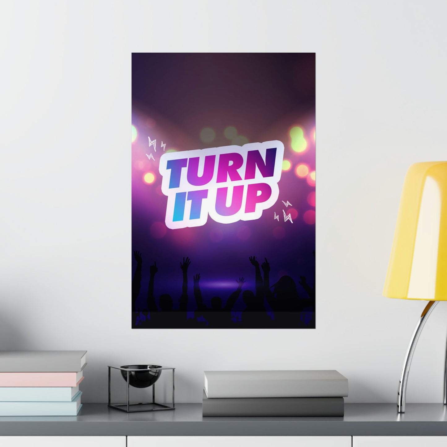 Poster | V7 | Turn It Up Series Graphic | Vertical
