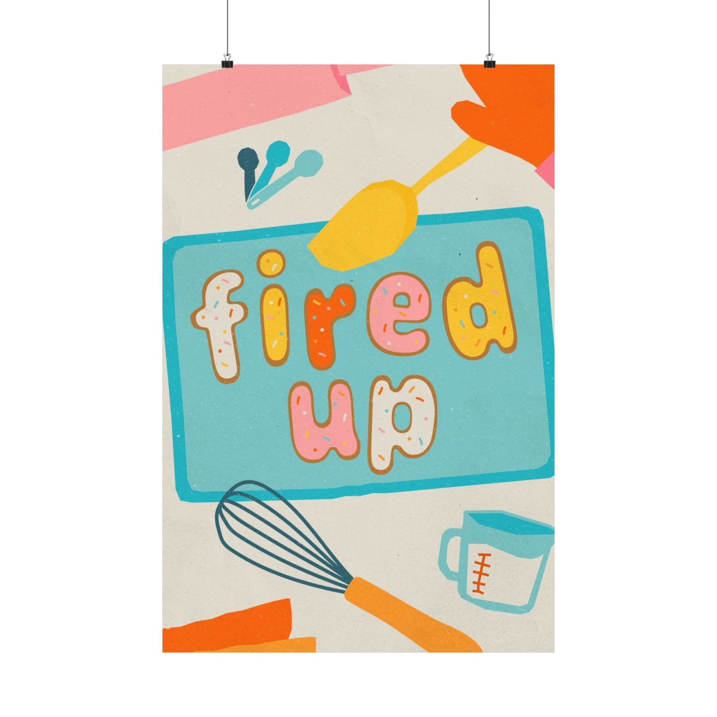 Poster | V8 | Fired Up Preschool Series Graphic | Vertical