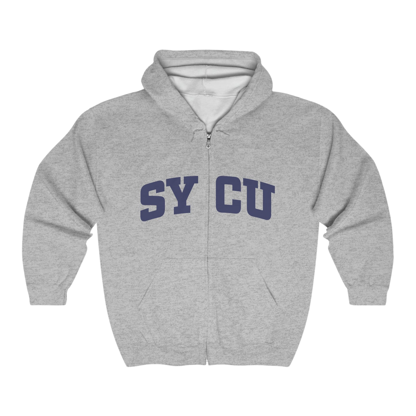 Navy College | SYCU | Zip Up