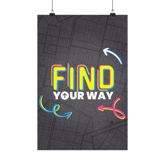 Poster | V9 | Fimd Your Way Series Graphic | Vertical