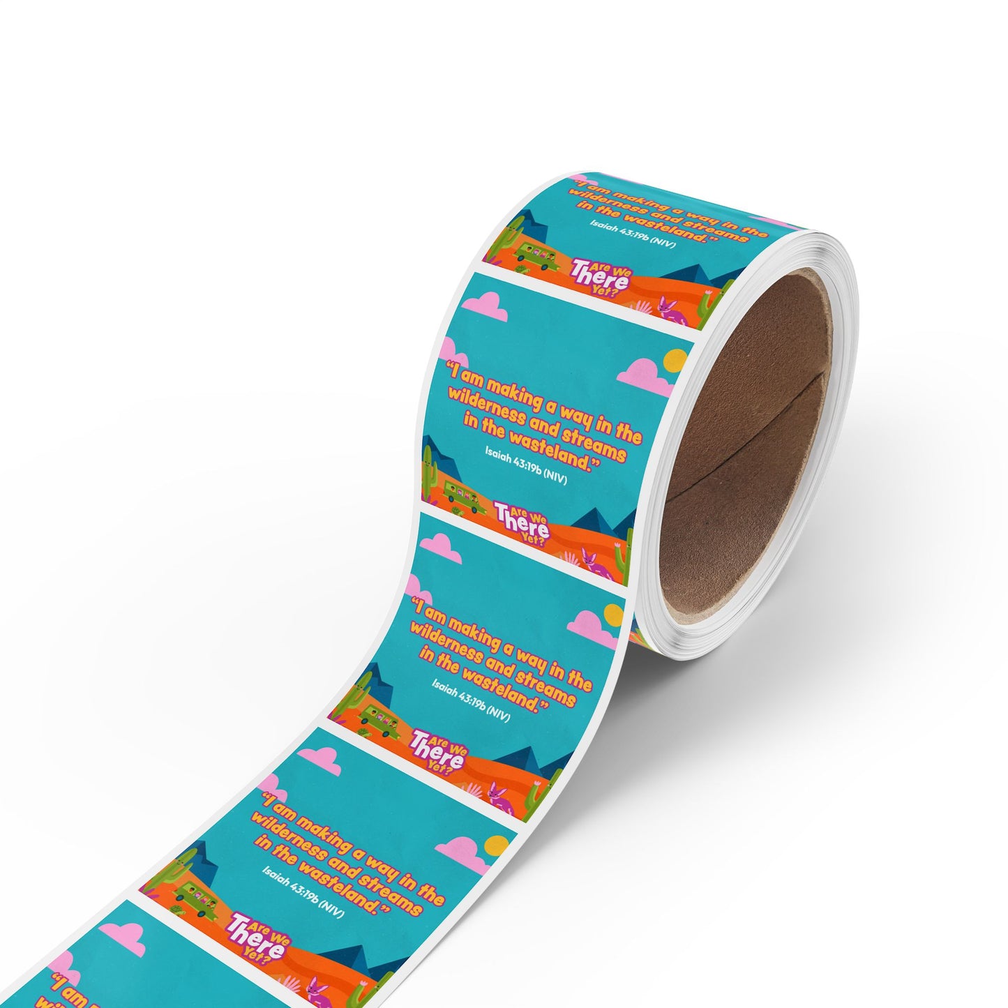 Memory Verse Sticker Roll | V7 | Are We There Yet Preschool