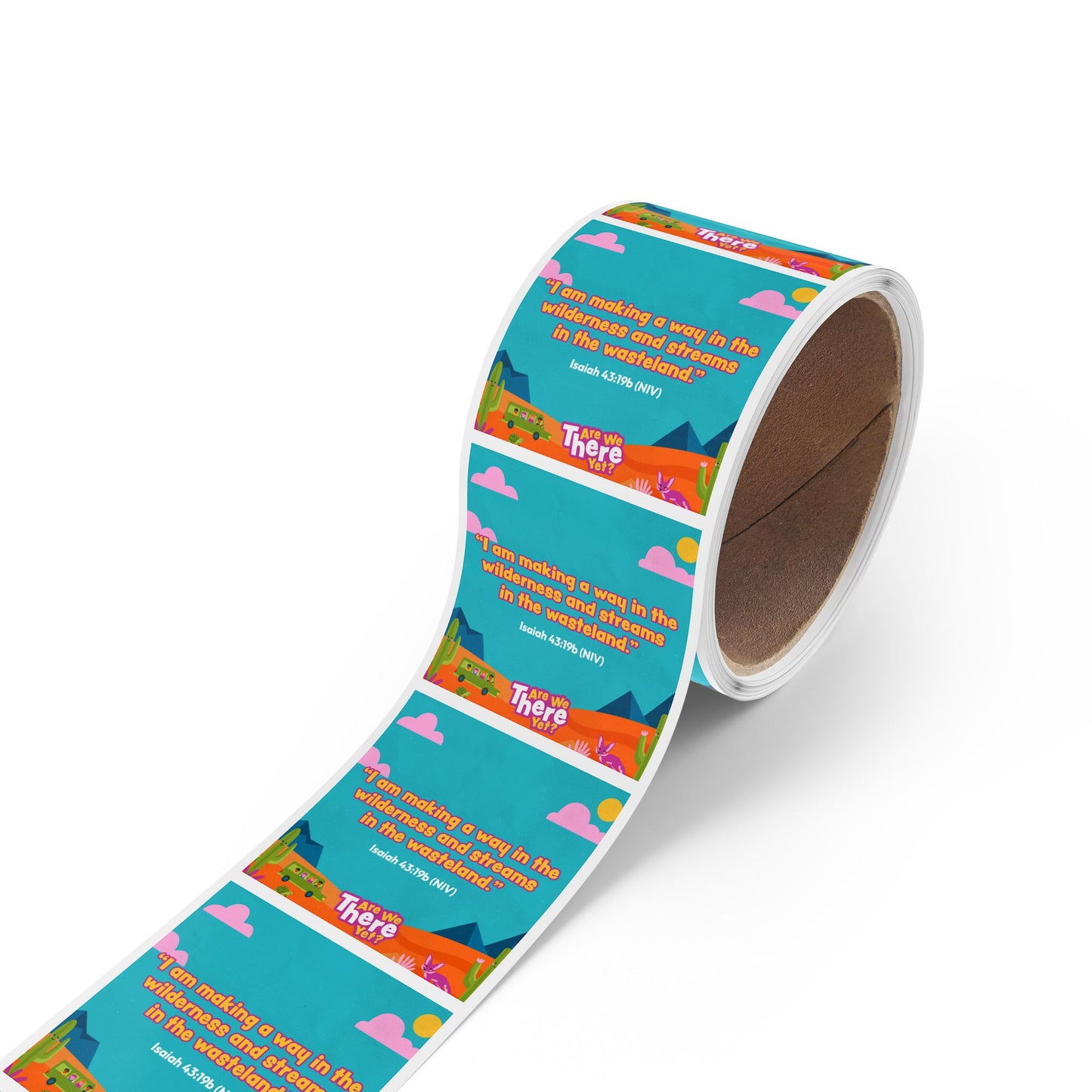 Memory Verse Sticker Roll | V7 | Are We There Yet Preschool