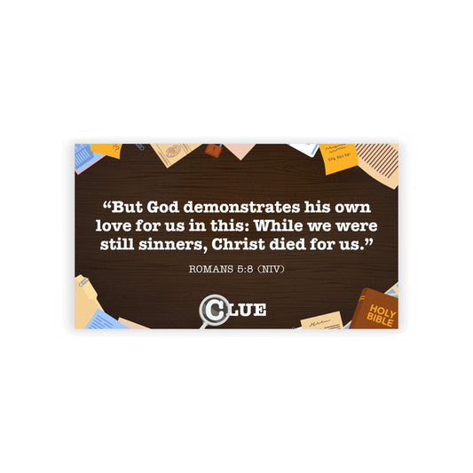 Memory Verse Cards | V9 | Clue Elementary