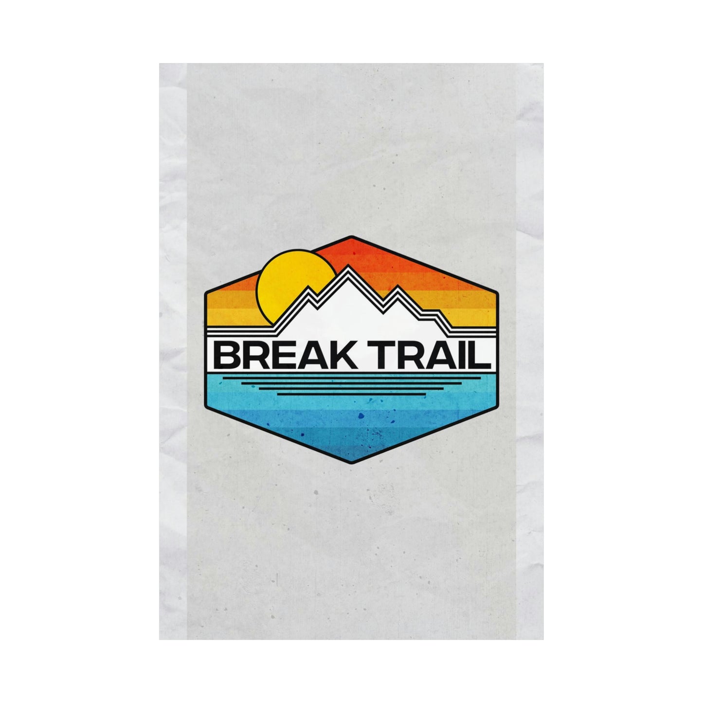 Poster | V5 | Break Trail | Vertical