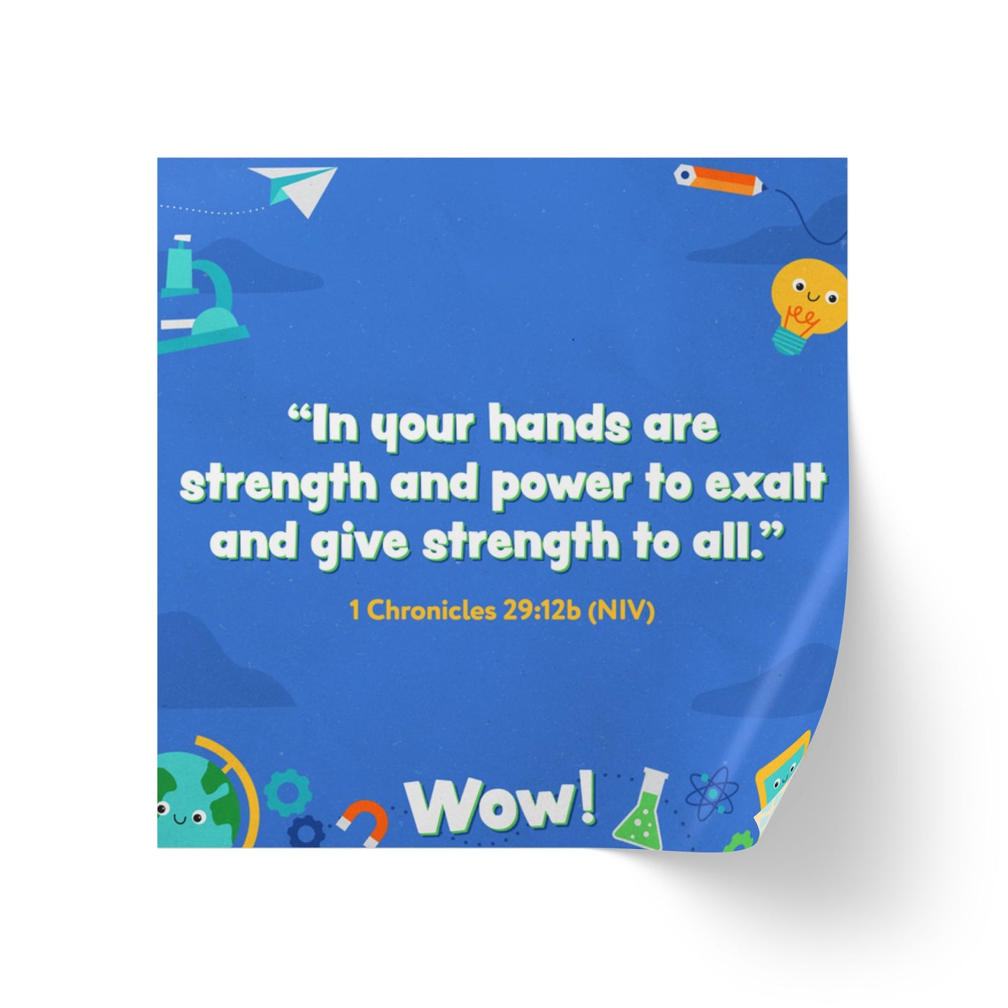 Memory Verse Sticker Roll | V7 | Wow Preschool