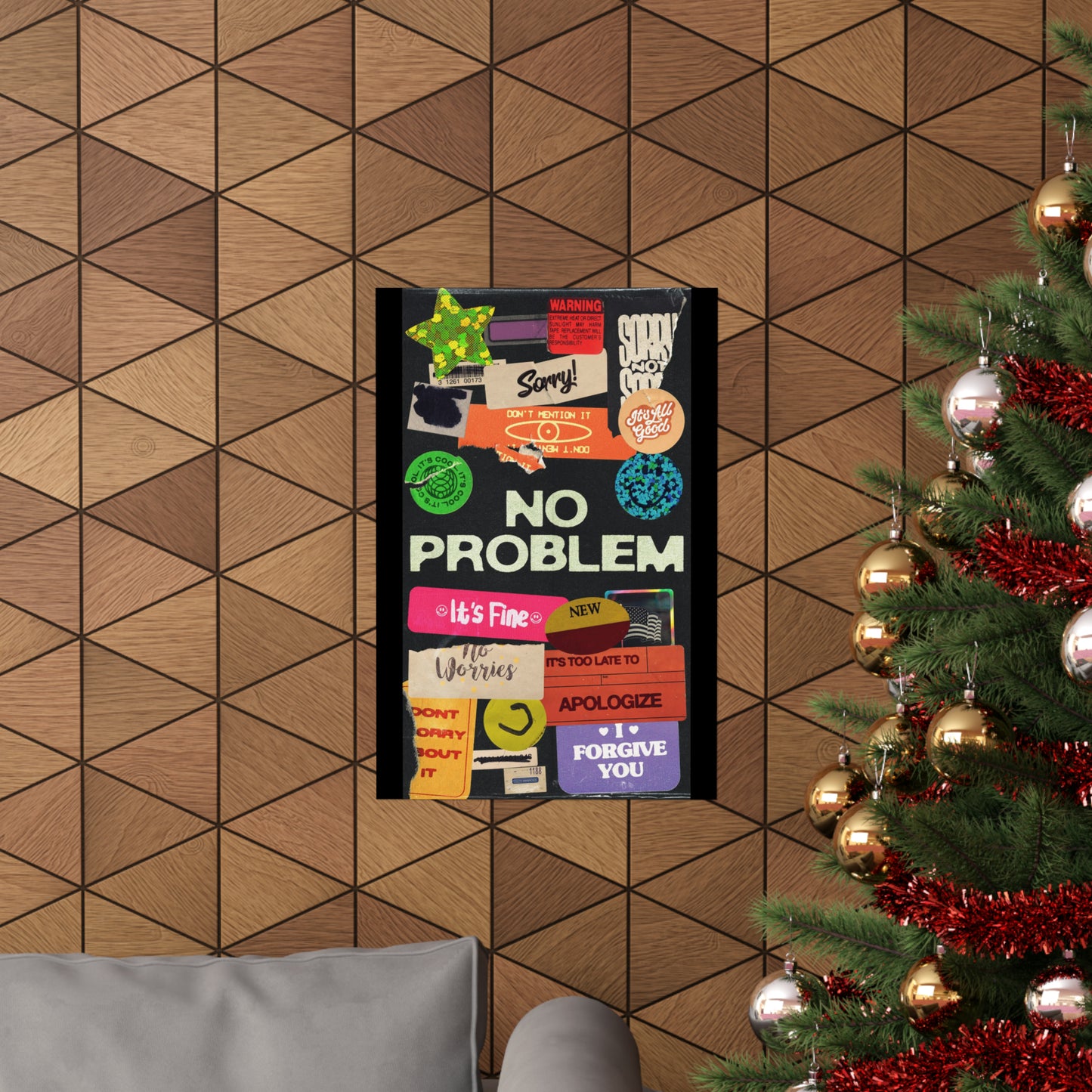 Poster I V6 I No Problem Series Graphic I Vertical