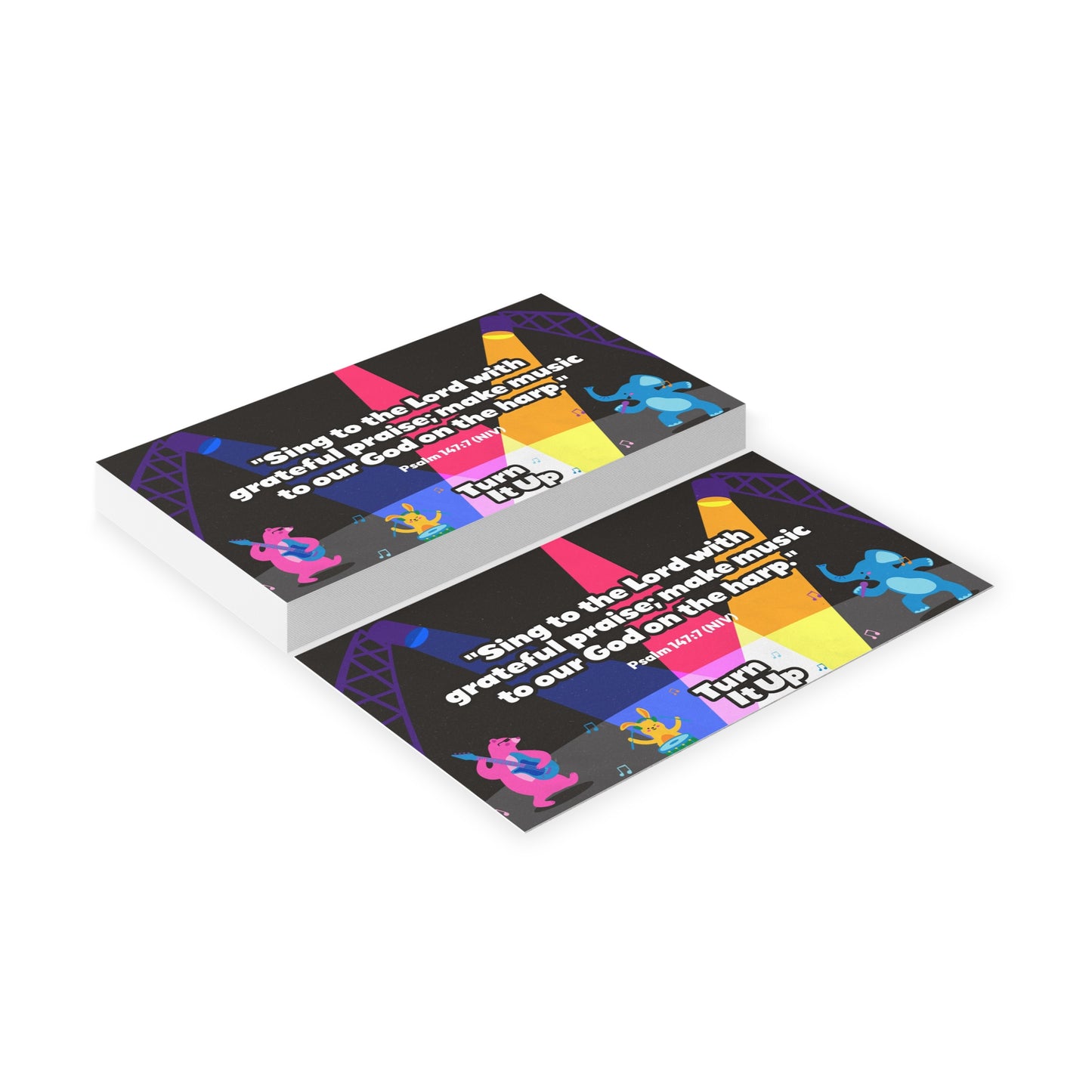 Memory Verse Cards | V7 | Turn It Up Preschool