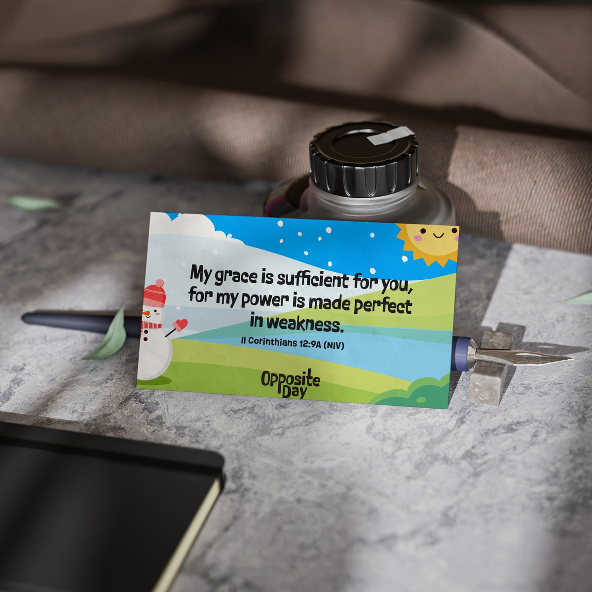Memory Verse Cards | V5 | Opposite Day Preschool