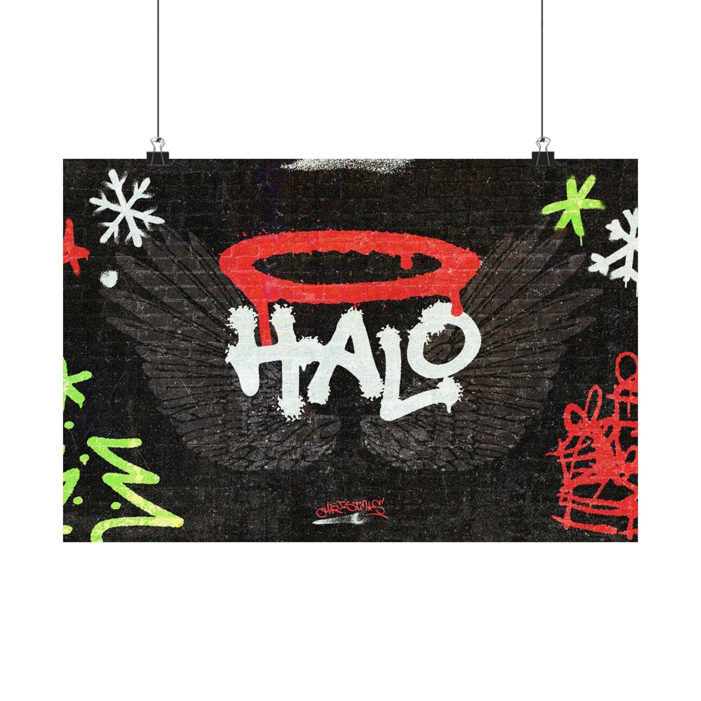 Poster I V6 I Halo Series Graphic I Horizontal