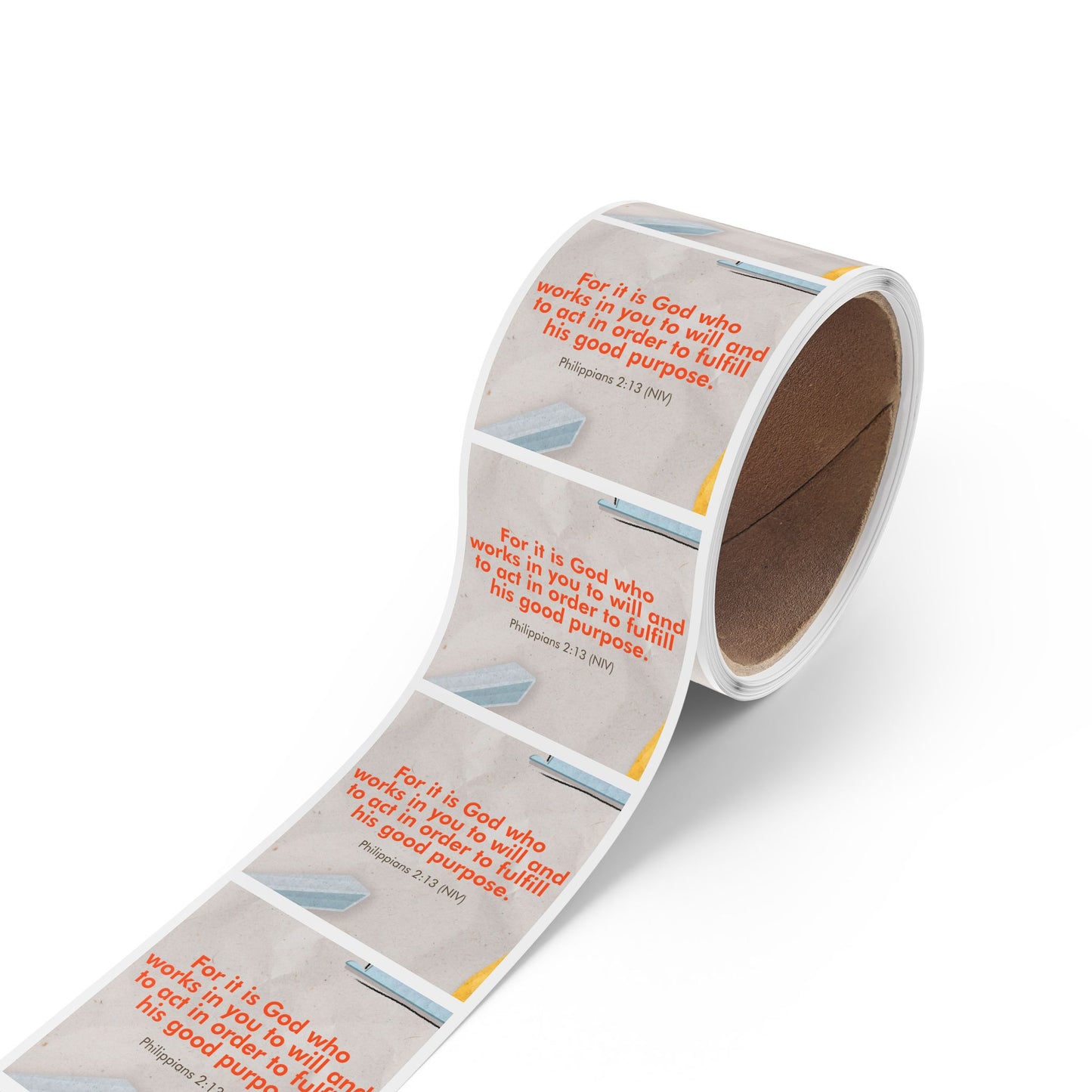 Memory Verse Sticker Roll | V6 | Behind The Scenes Preschool