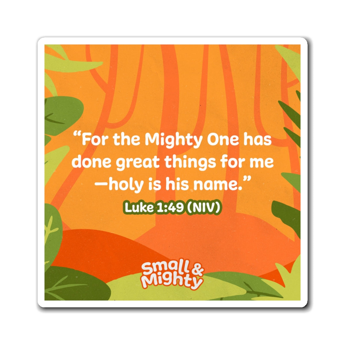 Memory Verse Magnet | Small & Mighty Preschool