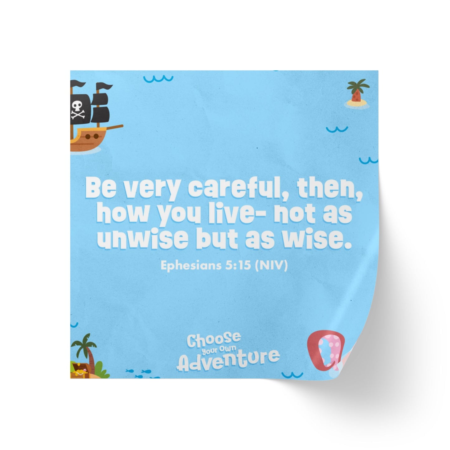 Memory Verse Sticker Roll | V5 | Choose Your Own Adventure Preschool