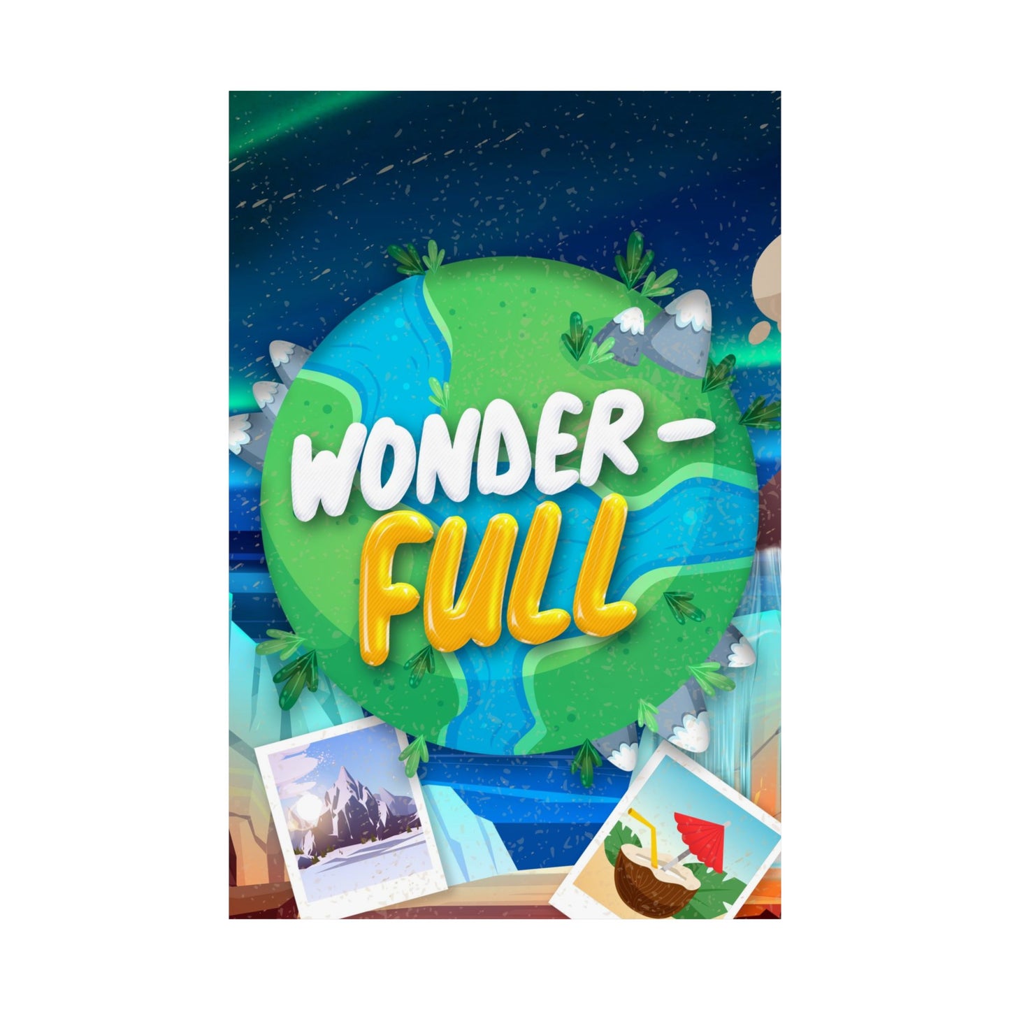Poster | V6 | Wonder-Full Preschool Series Graphic | Vertical