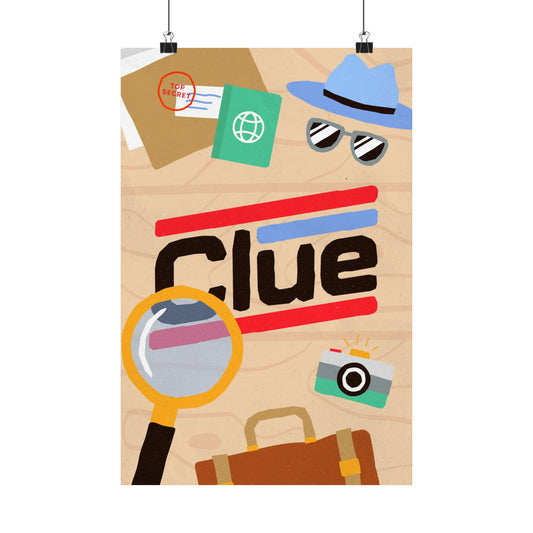 Poster | V9 | Clue Preschool Series Graphic | Vertical